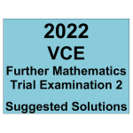 2022 Kilbaha VCE Further Mathematics Trial Examination 2